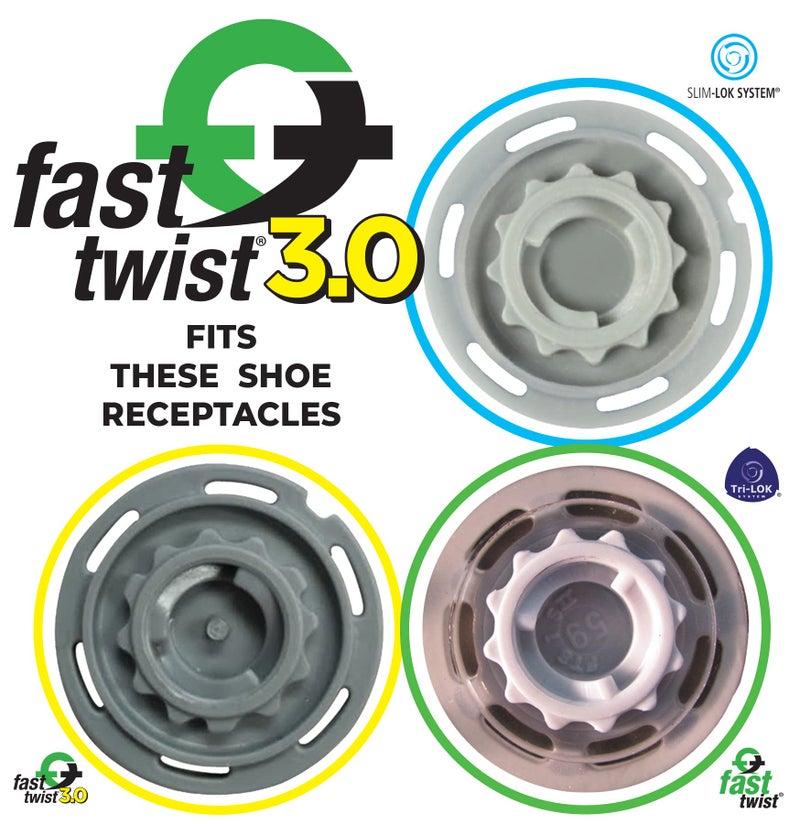 Softspikes Silver Tornado Golf Spikes - Fast Twist 3.0 - Silver/Black - 18 Count - Image 5